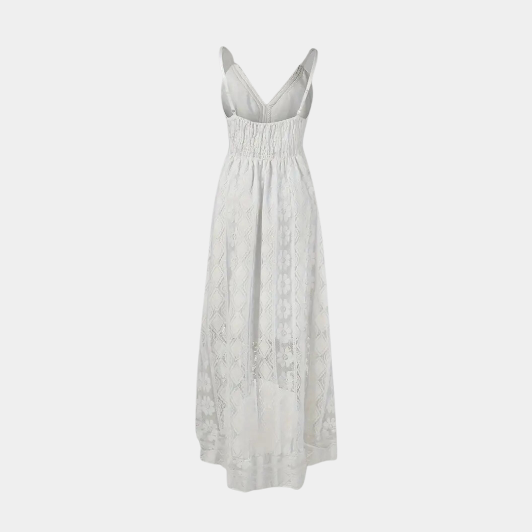 Elegant Boho  V-neck Tassel Midi Dress