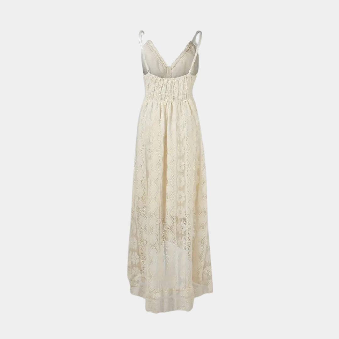 Elegant Boho  V-neck Tassel Midi Dress